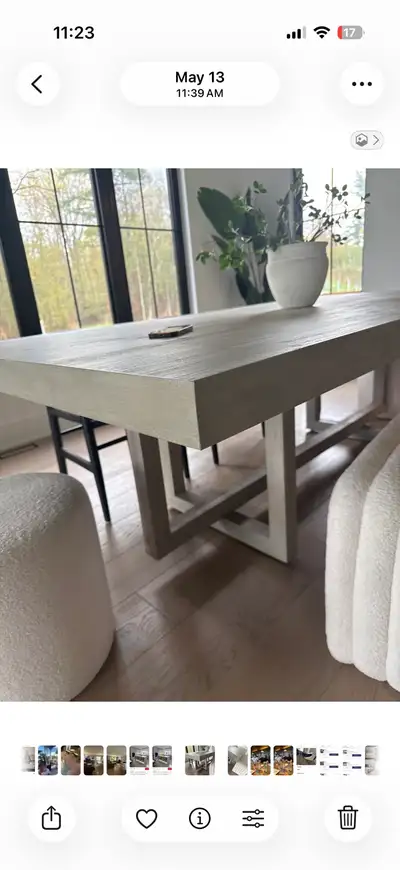 wood dinning table , View more