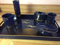 Blue & Gold Otagiri "Seagull" Collection (porcelain/lacquer)
