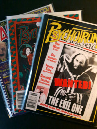Magazines-Psychotronic (2) & Fangoria (1)