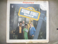 Sesame Street Original Cast LP - Vintage 1970 Vinyl