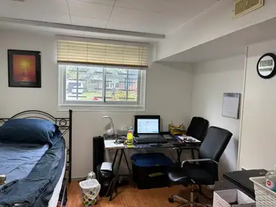 One furnished bed room in a house is looking for roommate now, the house located at a quiet, beautif...