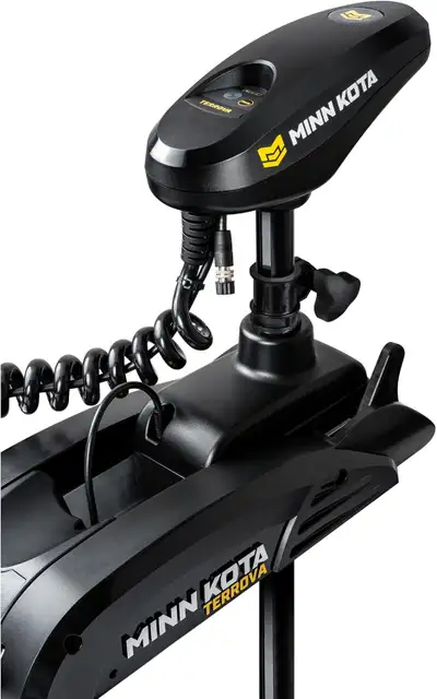 Minn Kota Terrova Bow-Mount Electric Trolling Motor with GPS, Spot-Lock – 80 Lb. Thrust, 60 in. Shaf...