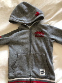 Roots Canada Collection Zipped Sweatshirt Size 5/6