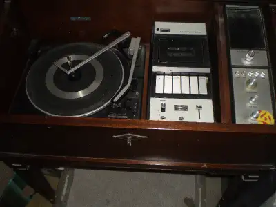 Garrard turn table, View more