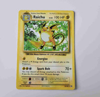 Raichu 36/108 Evolutions Holo Rare 2016 Pokemon TCG NM