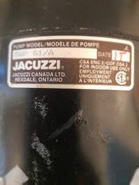 Jacuzzi Pump
