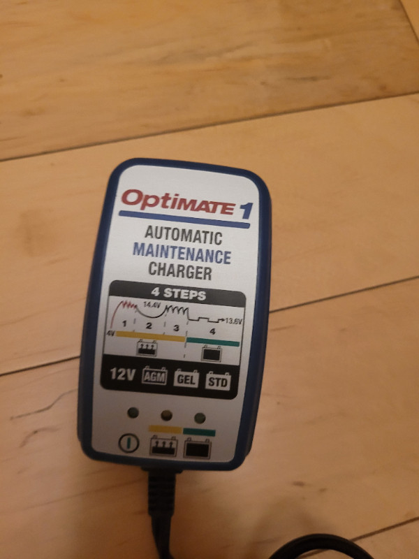 Tecmate Optimate 1 charger - chargeur dans Pièces et accessoires pour motos  à Ville de Montréal - Image 4