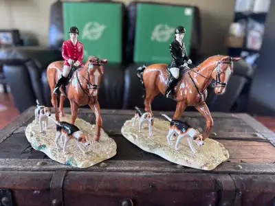2 Bewick Horse Figurines, View more