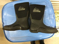 Men's Black Rain Boots (Size 7 - Brand: Itasca)