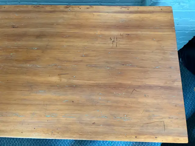 Solid Pine Desk/Writing Table in Desks in City of Toronto - Image 5