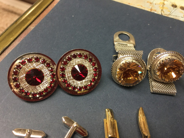 Vintage Stone & Other Cuff Link Sets in Jewellery & Watches in Kitchener / Waterloo - Image 2