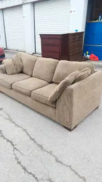 Greenish sofa 