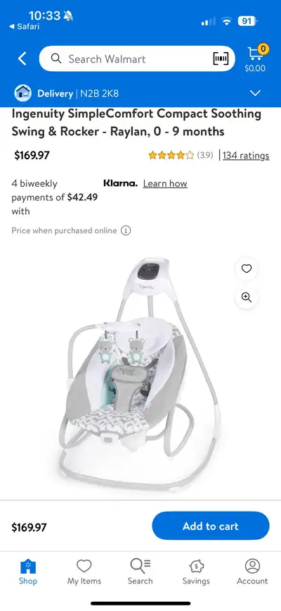 Baby Swing, View more