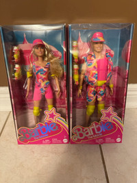 Movie Barbie Ken Roller Skate Blade inline  dolls Margot Robbie