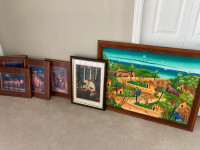 Custom Framed Painting and Prints