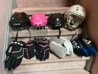 Quality Hockey Helmets and Gloves