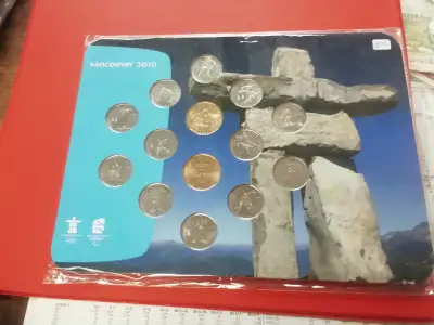 2010 Vancouver Olympic Winter Game Coin 14 Coins, View more