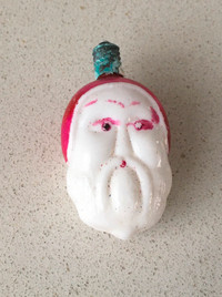 Vintage Santa light bulb