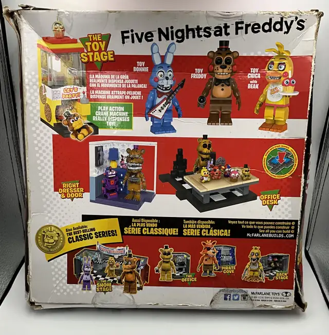 Five Nights At Freddy’s The Toy Stage McFarlane Lego Set in Toys & Games in North Bay - Image 3