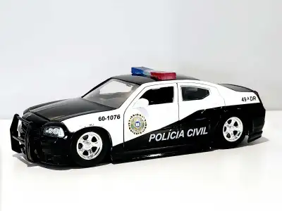 Fast & Furious 2006 Dodge Charger Police Jada 1:24 diecast , View more