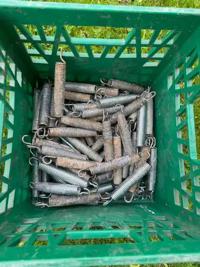$40 for all trampoline springs, good for any projects as well The area to pick it up at Etobicoke, R...