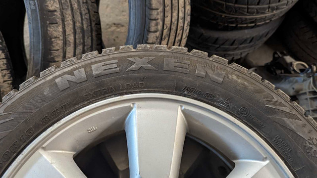 15" 4x114.3 Wheels with Studded Tires in Other in Regina - Image 2