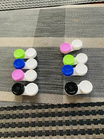 4 NEW contact lens cases for $5, View more
