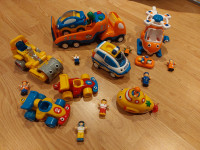 Ensemble de voitures et véhicules WOW Toys