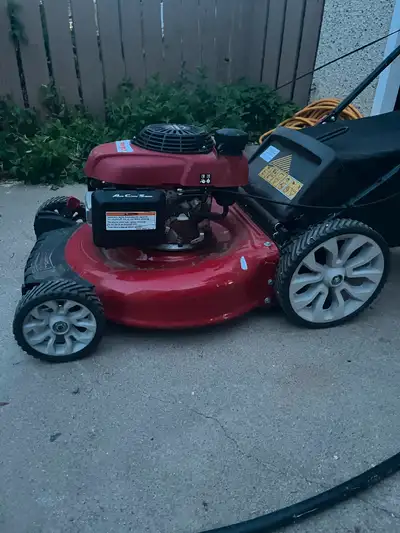 Trot built mower with Honda engine, View more