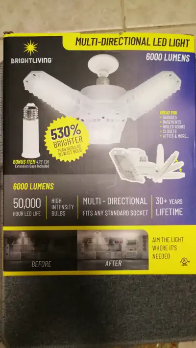 Multi Directional LED Light (New), View more