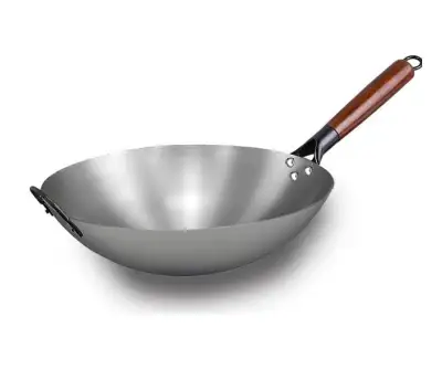 35cm Carbon Steel Wok, View more
