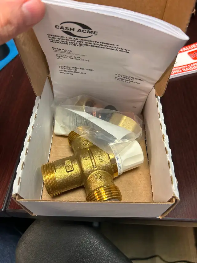 Delta thermostatic mix valve R2570-MIXLF in Plumbing, Sinks, Toilets & Showers in Calgary - Image 3
