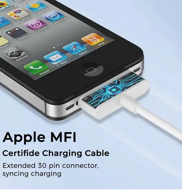 wall charger with 30 pin to USB, charge  in General Electronics in St. Catharines - Image 4