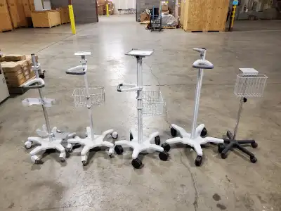 Rolling Medical Stands and Carts - Big Selection These stands came from the medical sector and well...
