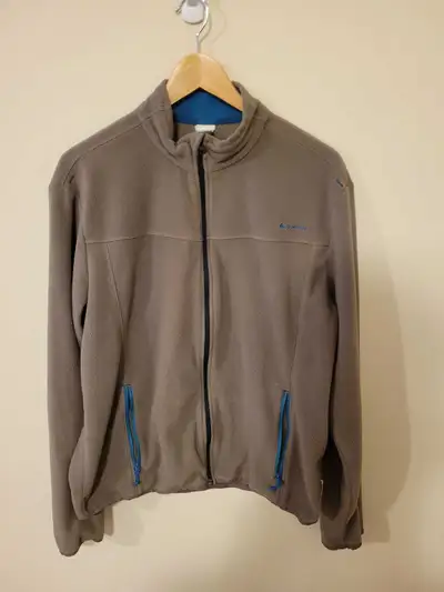 Vintage Quechua Forclaz 200 Men's Brown Full-Zip Fleece Jacket, View more
