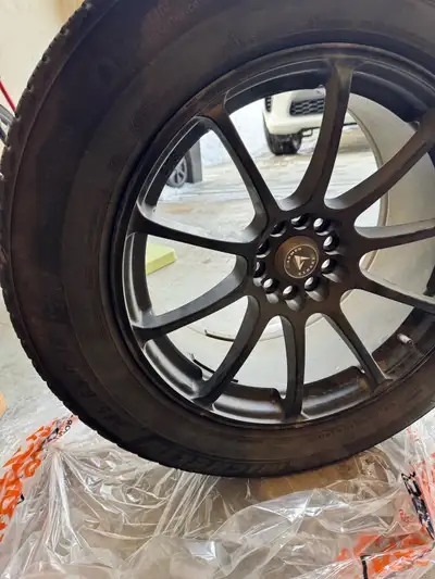 PRICED TO SELL — MICHELIN X-ICE + ALLOY RIMS (1 SEASON ONLY) If you know winter tires, you already k...
