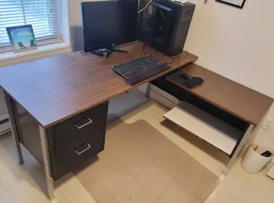 steel office desk, View more