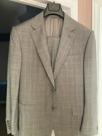 Men's Light Grey Canali Suit, View more