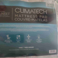 Climatech mattress pad - king size 