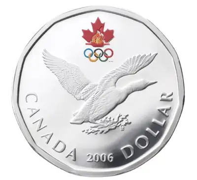 The Lucky Silver Loonie from The Royal Canadian Mint., View more