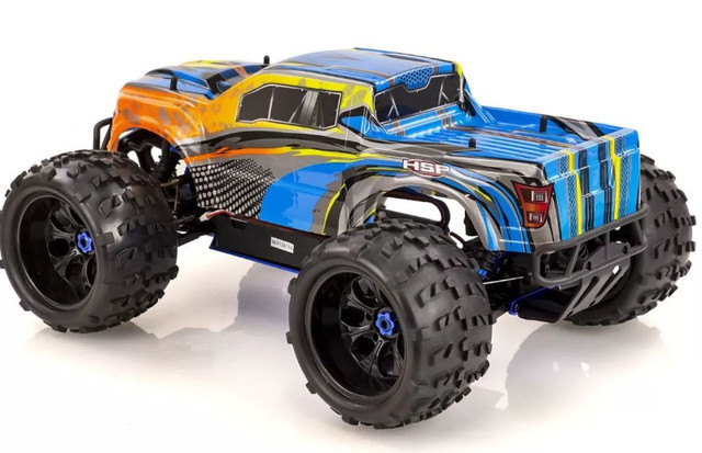 New RC Truck  Brushless Electric Monster Top 2 ET6 1/8 Scale 4WD in Hobbies & Crafts in Regina - Image 2