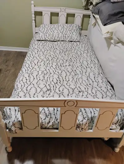 SINGLE BED, Easy disassemble/assemble ready for pickup.-just a c, View more