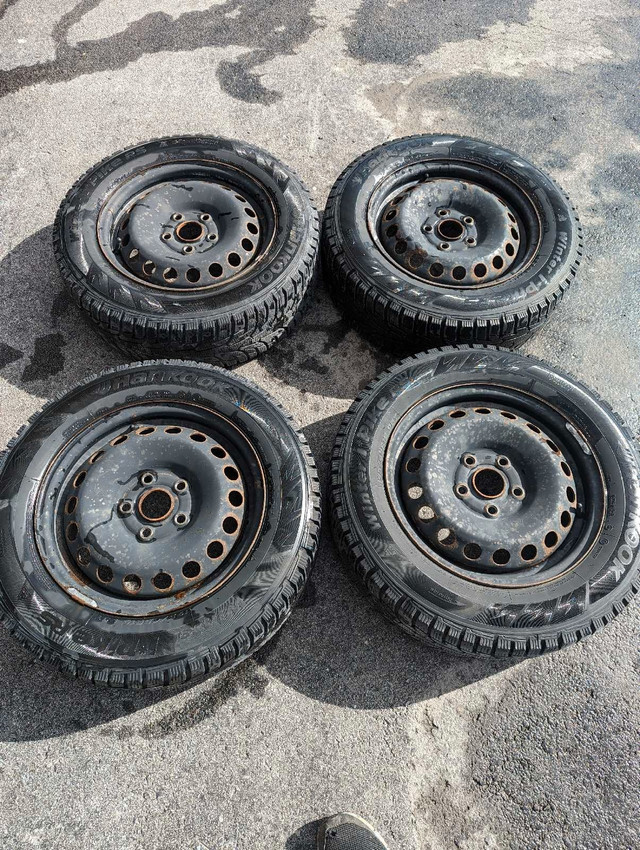2017 Volkswagen Golf winter tires on wheels in Tires & Rims in Trenton - Image 3