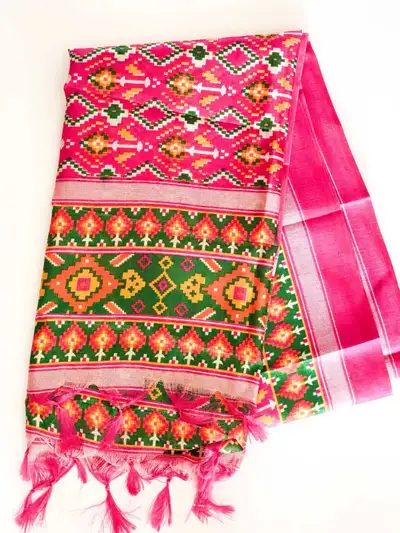 Patola print dupatta, View more