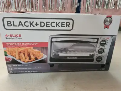 Black and Decker 4-Slice Toaster Oven, View more