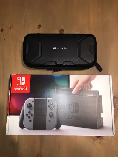 V1 Unpatched Nintendo Switch CIB with Mumba case, View more