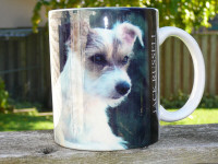 Jack Russell Terrier mugs, Parson Russell coffee mug, JR cup