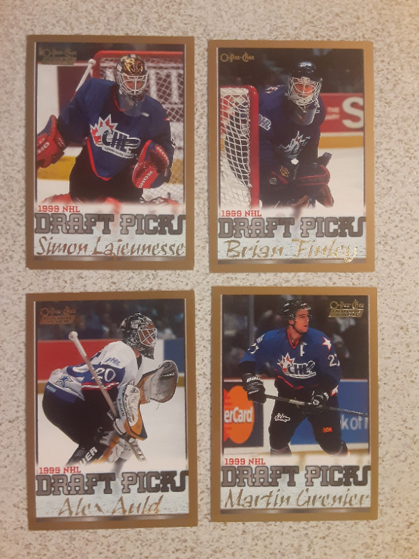 CARTES DE HOCKEY DE O.PEE.CHHE NHL DRAFT PICKS DE 1999-2000 dans Art et objets de collection  à Laval/Rive Nord - Image 3