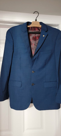 Mens blue suit