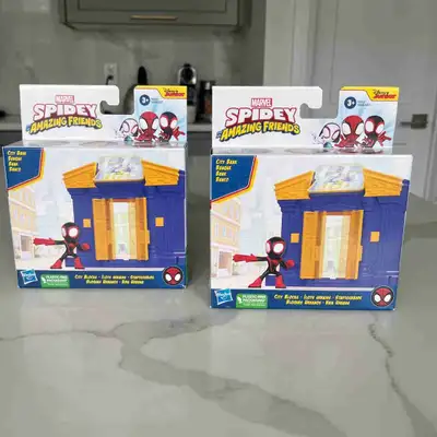 $6 each I am selling two new Marvel Spidey and His Amazing Friends City Bank playsets, perfect for y...